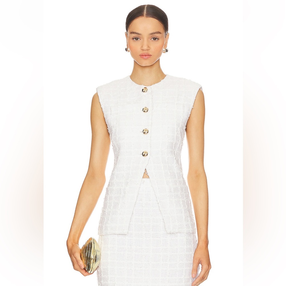 Amanda Uprichard • Hughes Vest in White
NWT $247 medium